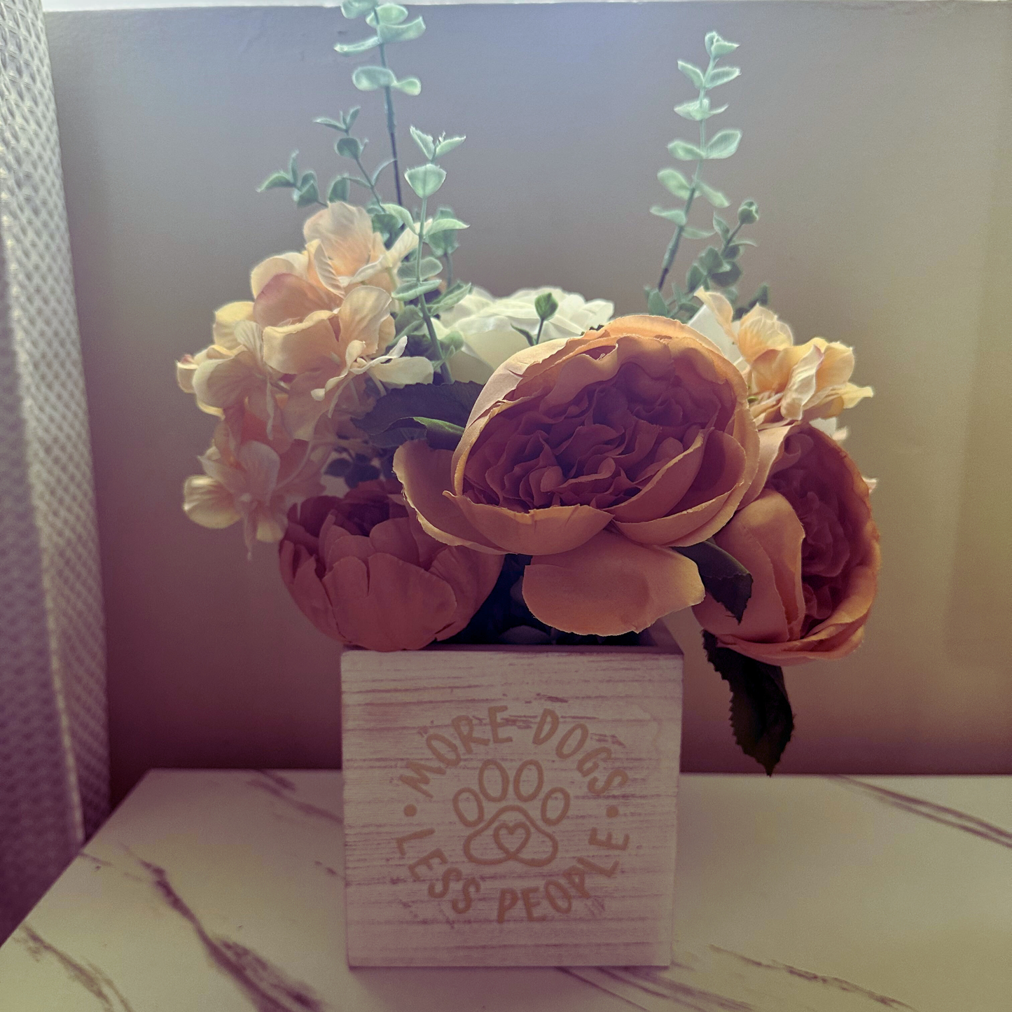 Less Dogs, More People Arrangement